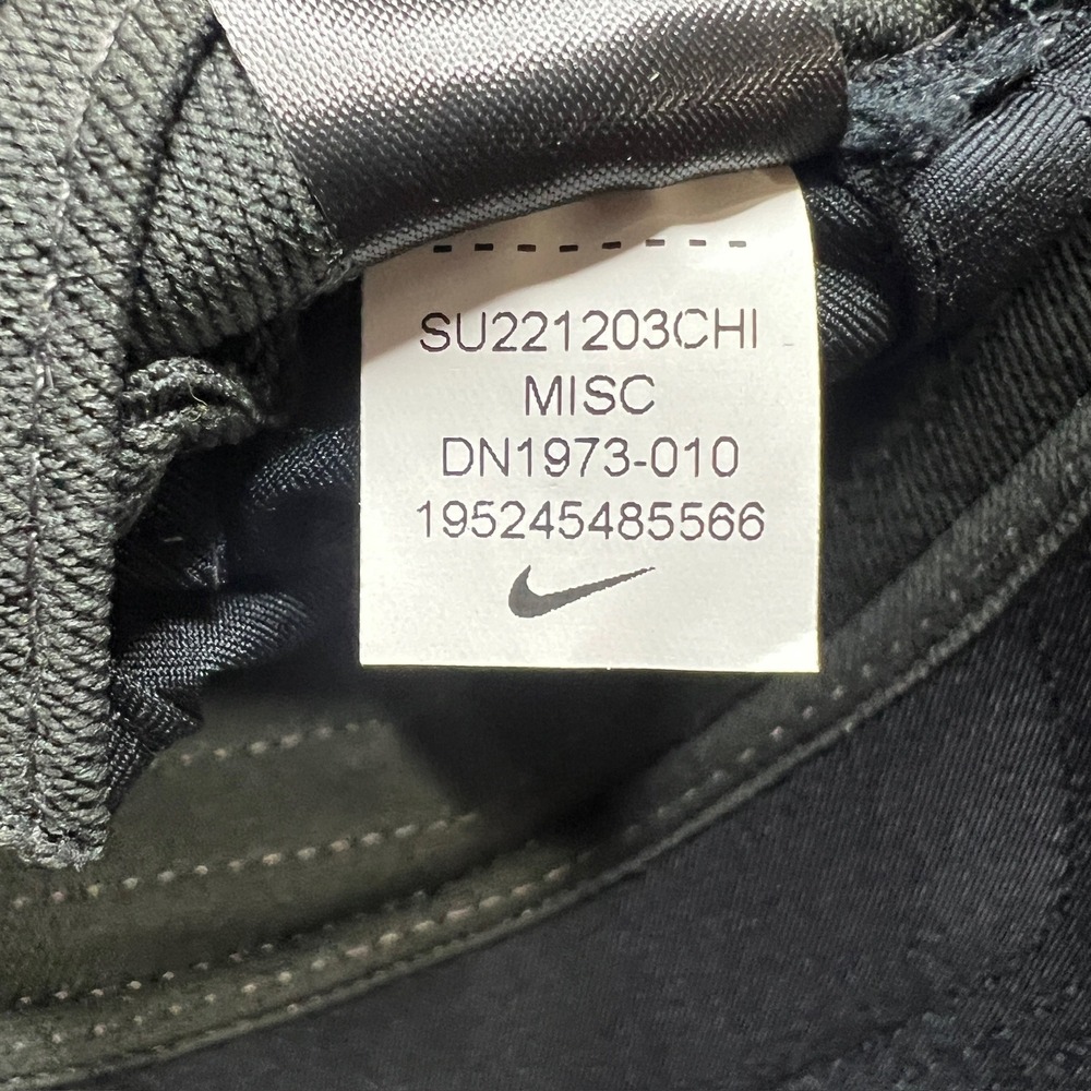 Nike Junior Big Kids' Dri-FIT‎ PC Quail Hollow Adjustable Golf Hat Black DN1973 - Picture 6 of 6